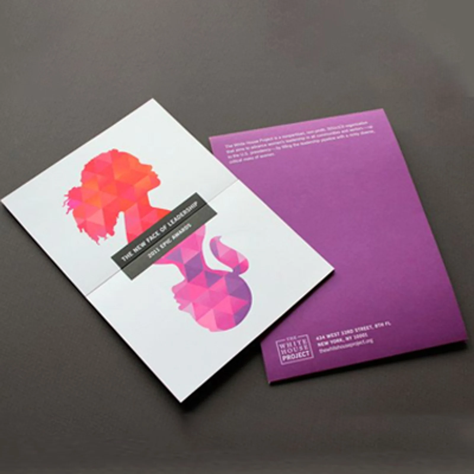 The White House Project — Editorial identity work by Logo Grove